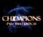 Champions - Pass That Dutch